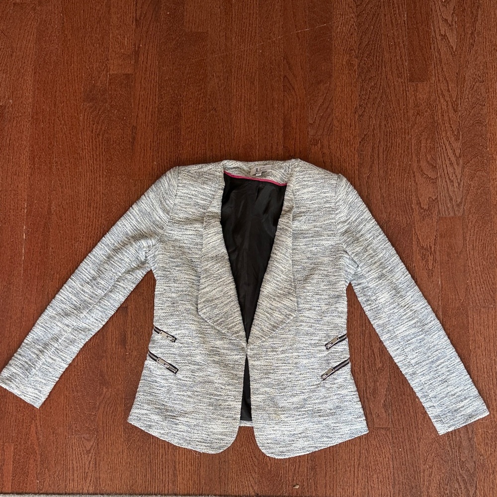 Jules & Leopold Light Gray Blazer